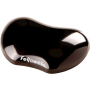 FELLOWES CRYSTAL GEL FLEX REST FEKETE