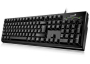 GENIUS KB-117 BILLENTYŰZET FEKETE, HU