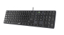 GENIUS SLIMSTAR 126 BILLENTYŰZET FEKETE, HU