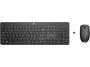 HP 235 WIRELESS BILLENTYŰZET + EGÉR COMBO FEKETE, HU