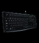LOGITECH K120 USB BILLENTYŰZET FEKETE, US