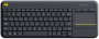 LOGITECH K400 PLUS WIRELESS TOUCH BILLENTYŰZET FEKETE, UK