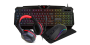 SILVERLINE CM120 GAMING COMBO SET 4IN1 FEKETE, HU