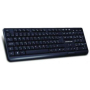 SILVERLINE WK-627 WIRELESS BILLENTYŰZET FEKETE