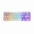WHITE SHARK RONIN RGB GAMING BILLENTYŰZET FEHÉR, US