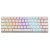 WHITE SHARK WAKIZASHI 2 RED SWITCHES GAMING BILLENTYŰZET FEHÉR, US