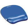 FELLOWES CRYSTAL GEL EGÉRPAD BLUE