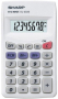 SHARP EL-233S ZSEBSZÁMOLÓGÉP, FEHÉR