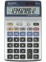SHARP EL-337C ASZTALI SZÁMOLÓGÉP, SZÜRKE