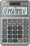 CASIO MS-120FM ASZTALI SZÁMOLÓGÉP, SZÜRKE