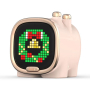 DIVOOM ZOOE OKOS MINI BLUETOOTH HANGSZÓRÓ PIXEL KIJELZŐVEL, RÓZSASZÍN