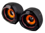 ESPERANZA RUMBA USB-S 2.0 SZÁMÍTÓGÉPES HANGSZÓRÓ, BLACK-ORANGE