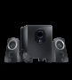LOGITECH Z313 KOMPAKT, 2.1-ES SUBWOOFER HANGRENDSZER, VEZETÉKES TÁVIRÁNYÍTÓVAL, FEKETE