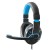 ESPERANZA EGH330B CROW GAMER HEADSET/FEJHALLGATÓ, FEKETE-KÉK
