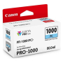 CANON PFI-1000 FOTÓCIÁN EREDETI TINTAPATRON (0550C001)