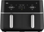 BRAUN TWINCOOK 5 TD5030IBK FORRÓLEVEGŐS SÜTŐ, AIR FRYER, KERÁMIA BEVONAT, FEKETE