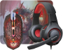 DEFENDER DRAGON BORN MHP 003 GAMER EGÉR, KIT BLACK/RED